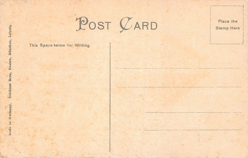 National Shawmut Bank Building, Boston, Massachusetts, Early Postcard, Unused