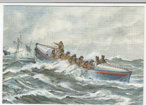 Shipping; Lifeboat Series, RNLB Lizzie Porter, 1909 PPC, Unused, Ian H Boyd