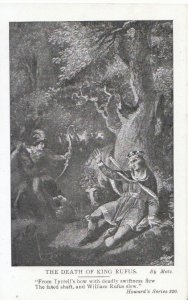 Hampshire Postcard - The Death of King Rufus by Metz - Ref 2646A