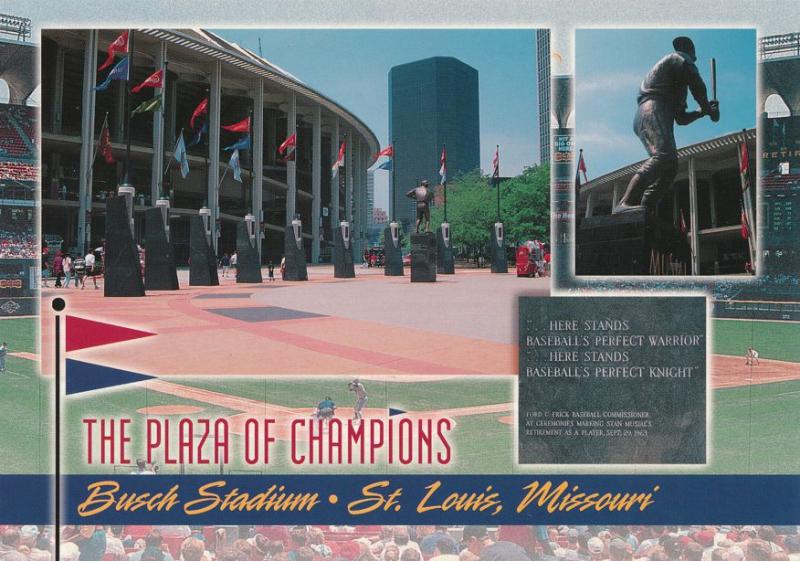 Busch Baseball Stadium St Louis MO Missouri - Stan Musial and Plaza of Champions