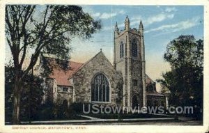 Baptist Church - Watertown, Massachusetts MA  