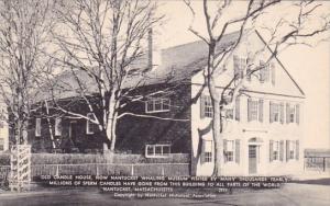 Old Candle House Now Nantucket Whaling Museum Visited By Many Thousands Yearl...