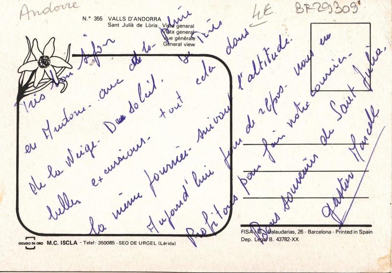 BF29309 sant julia de loria  valls d andorra  front/back image