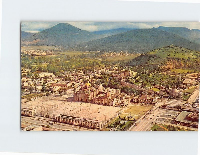 Postcard Basilica De Guadalupe, Vista Panoramica, Mexico City, Mexico