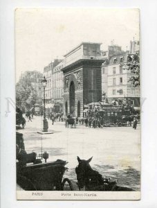 3053302 FRANCE Paris Porte Saint-Martin Vintage PC