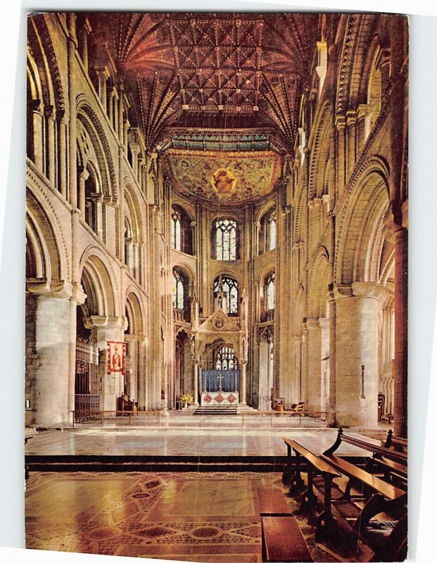 Postcard The High Altar Peterborough Cathedral England