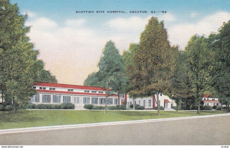 DECATUR , Georgia , 30-40s ; Scottish Rite Hospital