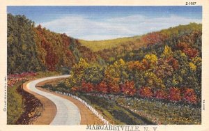 Greetings from Margaretville, New York Postcard