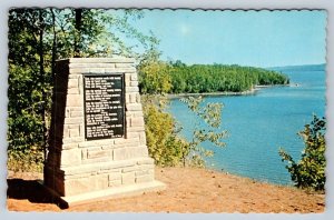 High Rock Lookout Park, Lake Bernard, Sundridge Ontario, Vintage Postcard, NOS