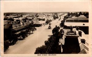 RPPC BULAWAYO, Zimbabwe, Africa  MAIN STREET SCENE    c1910s   Postcard