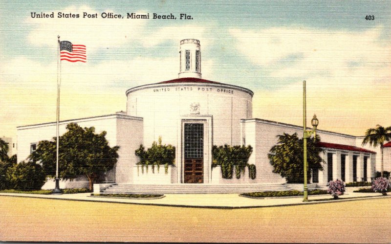 Florida Miami Beach Post Office