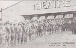 Military World War I Era The Liberty Theatre Camp Lee Virginia