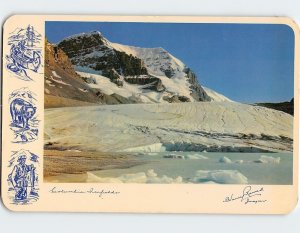 Postcard The Columbia Icefield, Canada