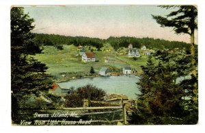 ME - Swans Island. View from Light House Road