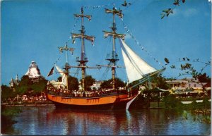 Disneyland PC Columbia 3-Masted Sailing Vessel Frontierland Rivers of America