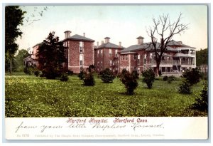 c1905 Hartford Hospital Hartford Connecticut CT Naubuc CT Posted Postcard