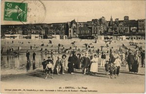 CPA ONIVAL-sur-MER la Plage (751137)