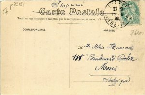 CPA Dieppe Le départ du Paquebot (993181)