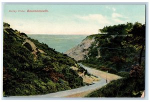 c1910 Durley Chine Bournemouth Dorset England Rapholette Tuck Art Postcard