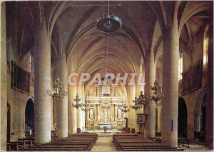 Postcard Modern Granada Interior of the church
