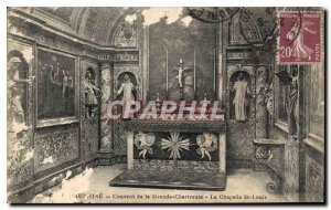 Old Postcard Dauphine Convent of the Grande Chartreuse Chapel St. Louis