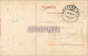 Postcard Old Weg nach Bad Pf�fers