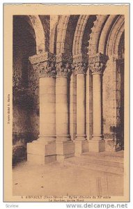 Eglise Abbatiale Du XI Siecle, Le Narihex, Partie Nord, Airvault (Deux-Sevres...