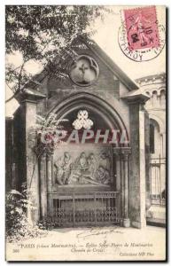 Postcard Old Paris Eglise Saint Pierre de Montmartre Crucis