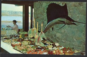 BC ~ King Neptune Restaurant NEW WESTMINSTER Interior - Chrome - 1950s-1970s