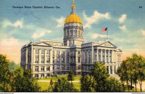 Georgia Atlanta State Capitol Building 1943