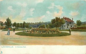 UDB Postcard Cherokee Park Louisville Kentucky Tuck Series No 1036