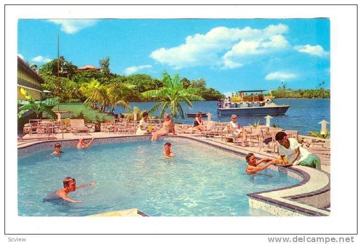 Swimming Pool, The Tradewinds Hotel, Bay of Islands, SUVA , Fiji, 40-60s