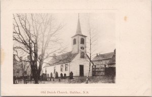 Old Dutch Church Halifax Nova Scotia NS Unused Connolly Private Postcard H44