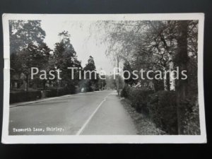 Birmingham SOLIHULL SHIRLEY Tanworth Lane c1955 RP by Williams of Shirley