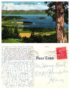 Looking Across Flathead Lake, Flathead National Forest, Montana 7937