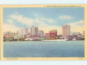 Unused Linen PANORAMIC VIEW Jacksonville Florida FL hp3993