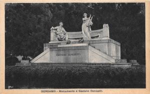 BF35580 bergamo monumento a getano donizetti italy   front/back scan