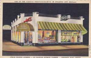 Kents Restaurant Midtown Pacific Avenue Atlantic City New Jersey Curteich