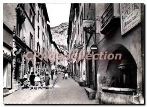 Old Postcard Briancon Hautes Alpes Grande Rue high City