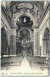 M-26976 Sanctuary Interior of the Church Pompei Valley Pompei Italy