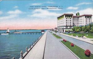 Fort Sumter Hotel Charlestons Only Waterfront Hotel Charleston South Carolina