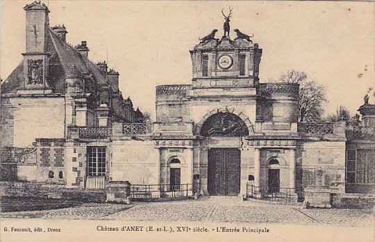 France Chateau d'Anet L'Entree Principale