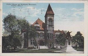 Ohio Dayton Public Library ANd McKinley Monument