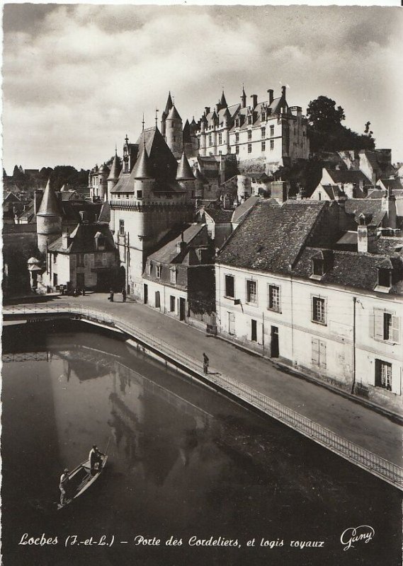 France Postcard - Loches - Porte des Cordeliers - Et Logis Coyaux   ZZ848