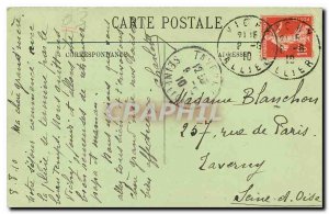 Old Postcard Vichy Allier Edges
