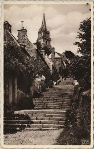 CPA LANNION L'Escalier de Brelevenez (1165401)