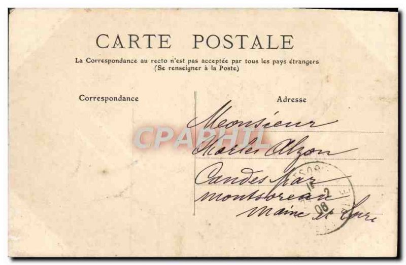 Old Postcard Ruffec L & # 39Eglise