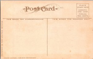 Peach Drying California Postcard Edward H Mitchell San Francisco c1915