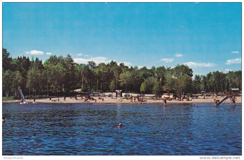 Camping du Lac Blanc , St-Ubalde , Quebec , Canada , 50-60s