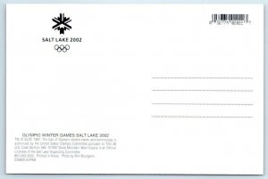 2 ~ 4x6 Postcards SALT LAKE CITY, Utah UT ~ 2002 OLYMPICS Skiing Scenes